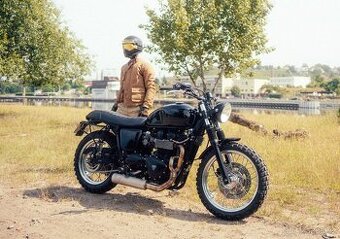 Triumph Bonneville T100 Black Gas & Oil Bespoke Motorcycles