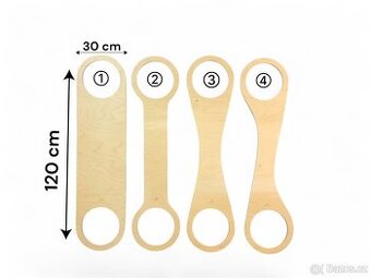 Lávka 120 cm ke kamenům Stapelstein