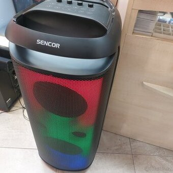 Reproduktor Sencor Partycon Boost, 250 W, mikrofon