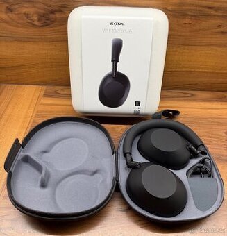 Sony WH-1000XM6 – černá, téměř nové, 2 měsíce staré