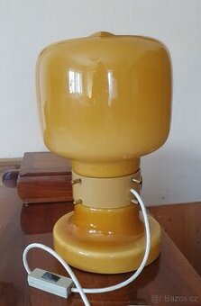 Skleněná stolní lampa -  Zbyněk Hřivnáč