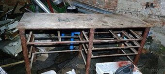 Pracovní stůl do dílny /ponk /kovový stůl