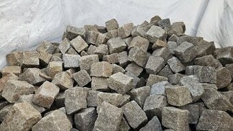 Žulové  kostky mozaika