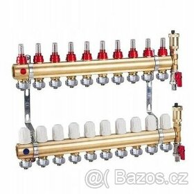 Rozdělovač na podlahové topení