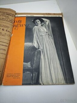 Starý předválečný časopis Die Buhne 1936