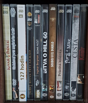 Různé filmy na DVD
