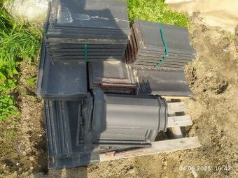 Střešní tašky Tondach Stodo 12 engoba černá