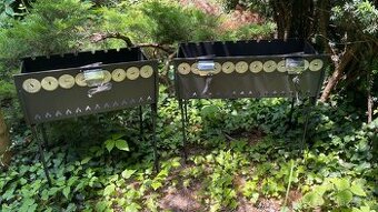 Gril s automatickým otočným systémem na 8/10 špízů - 1