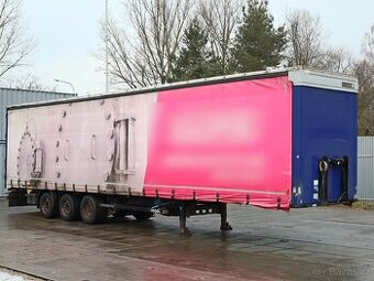 Kögel S24-1, LOW DECK, ZVEDACÍ NÁPRAVA, NÁPRAVY SAF, TŘÍSTRA