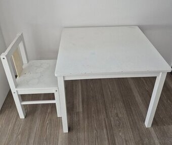 dětský dřevěný set Ikea