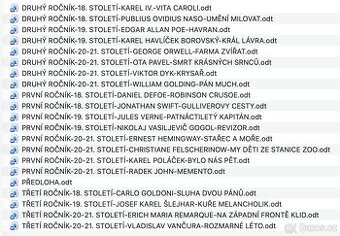 Čtenářský deník s 20 knihami k MATURITĚ