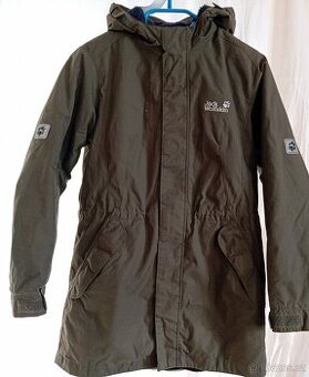 Dívčí kabát (parka) zn Jack Wolfskin vel. 152