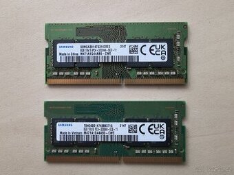 Samsung SO-DIMM DDR4 (2×8 GB 3200 MHz)