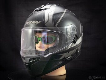 Integrální helma NOX s Pinlockem – velmi dobrý stav