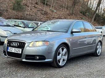 Audi A4 B7 S-Line 2.0TDI 103kW bez DPF kůže BOSE navi tažné