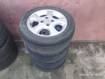 15” ALU disky 4x108 + pneu 195/55 R15 V