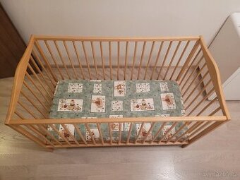Dětská postýlka včetně matrace 120x60