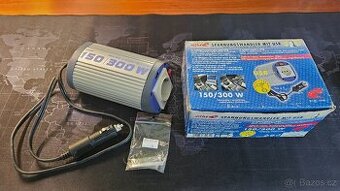 měnič napětí 12V / 230V 150 / 300 W