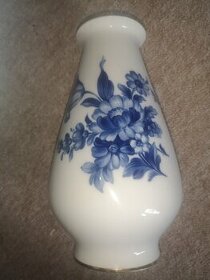 krásná ručně malovaná váza Royal Dux - modré květiny