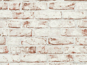 Vliesová tapeta na zeď, cihly, papírová tapeta, cihla - 1