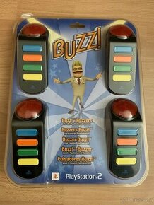 Zabalené Buzz ovladače PS2
