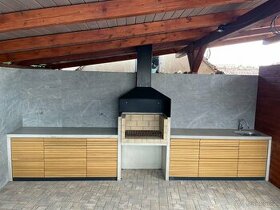 Kuchyňská linka-pohledový beton
