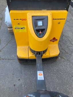 Elektricky paletový vozík Jungereich EJE-R20 + nabíječka