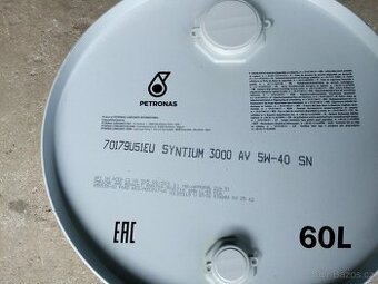 Petronas Syntium 5W-40 3000 AV motorový olej