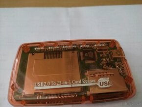 Prodám čtečku SD karet 23 IN 1 USB 2,0