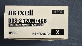 maxell DAT kazety - 10ks