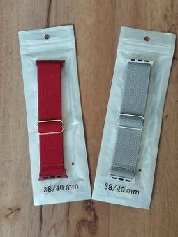 Pružné elastické nastavitelné pásky pro Apple Watch 7