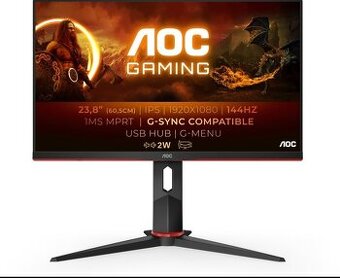 LCD monitor 24¨ AOC 24G2U/BK