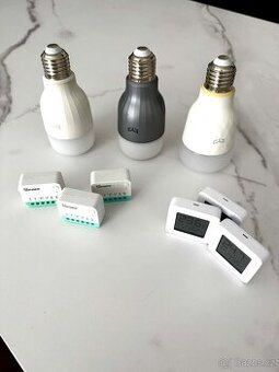 Smarthome příslušenství na prodej – spínače, senzory, žárovk
