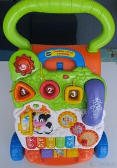 VTech chodítko Uč se a poznávej + dárek auto, nebo housenka