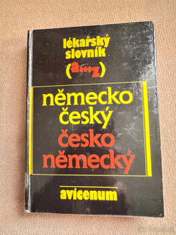 Lékařský slovník (a …z) německo-český a česko-německý