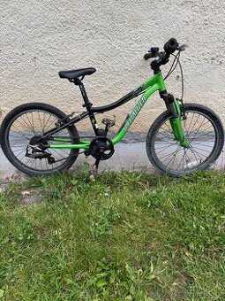 dětské jízdní kolo s odpruženou vidlicí