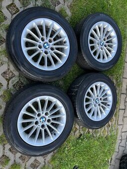 4x alu disky 5x120 R16, letní pneu 70%