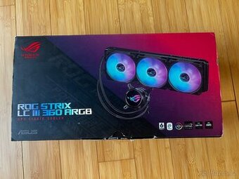 Vodni chlazeni ASUS 360mm ROG Strix LC III 360 ARGB
