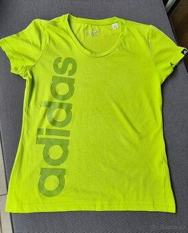 Adidas dámské tričko – neonově zelené, vel. S
