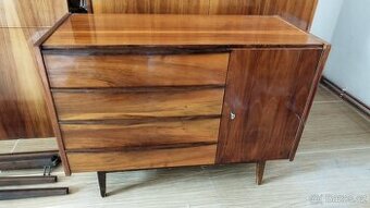 komoda skříňka se šuplíky 70. léta