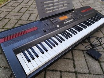 CASIO WK 110- 6,5 oktávy,76 kláves+pedál
