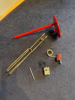 Tatramat příruba, top. těleso, termostat