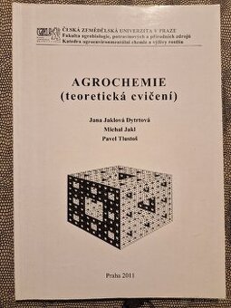 Teoretická cvičení - Agrochemie pro VŠ