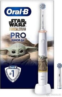 Oral-B Junior Elektrický Kartáček Hvězdné války Malý Yoda