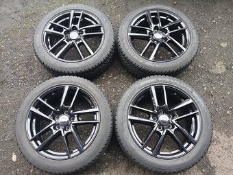 Prodám sadu ALU kol Rial 215/50R17 zimní - 1