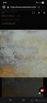 Dlažba obklady  100x50x10 cm