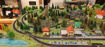 Kolejiště TT 150 x 90 cm