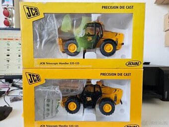 Vzácny kovový model JOAL JCB 4CX