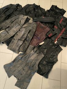 Kožené dámské oblečení_sako, bundy, vesty