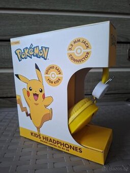 Sluchátka Pokémon pro děti 3-7 let